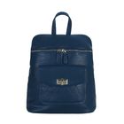 Рюкзак молодёжный на молнии, 1 отдел, наружный карман, синий - Фото 1