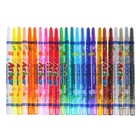 Мелки восковые 24 Crown, Art, Story, выкручивающийся стержень - Фото 6