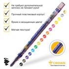 Мелки восковые 16 цветов Crown Art Story, выкручивающийся стержень - Фото 6
