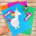 Клей-карандаш, Crown Magic PVP, с цветным индикатором, 8 г - Фото 5