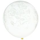 Набор воздушных шаров "Розы белые" 5 шт. 10" - Фото 1