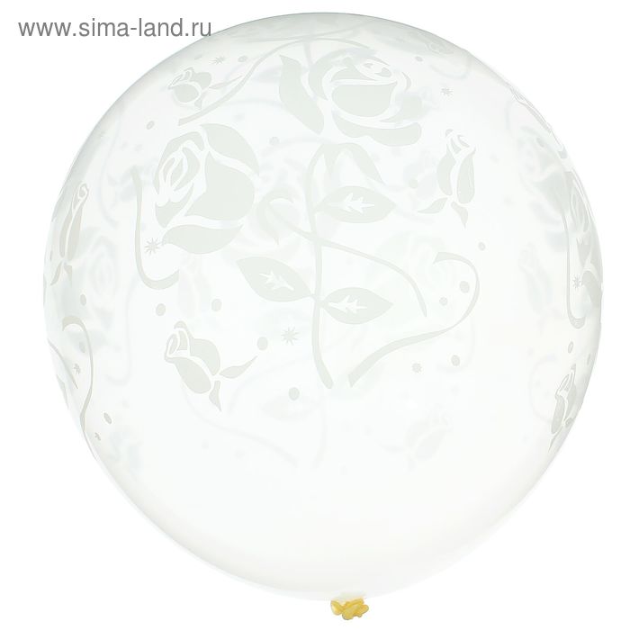 Набор воздушных шаров "Розы белые" 5 шт. 10" - Фото 1