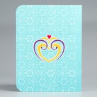 Мозаика стикерная - открытка "Верь в чудеса" Холодное сердце, стразы - Фото 3