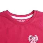 Футболка для девочки, рост 98 см (56), цвет ярко-розовый - Фото 2