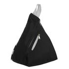 Рюкзак детский на молнии, 1 отдел, 1 наружный карман, чёрный/белый - Фото 2