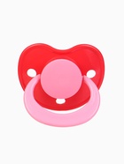 Соска - пустышка латексная ортодонтическая «Мур-мур», от 0 мес., с держателем, розовая - Фото 8