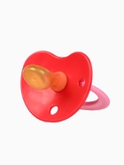 Соска - пустышка латексная ортодонтическая «Мур-мур», от 0 мес., с держателем, розовая - Фото 9