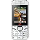 Сотовый телефон BQ M-2424 Nikko белый красный - Фото 1