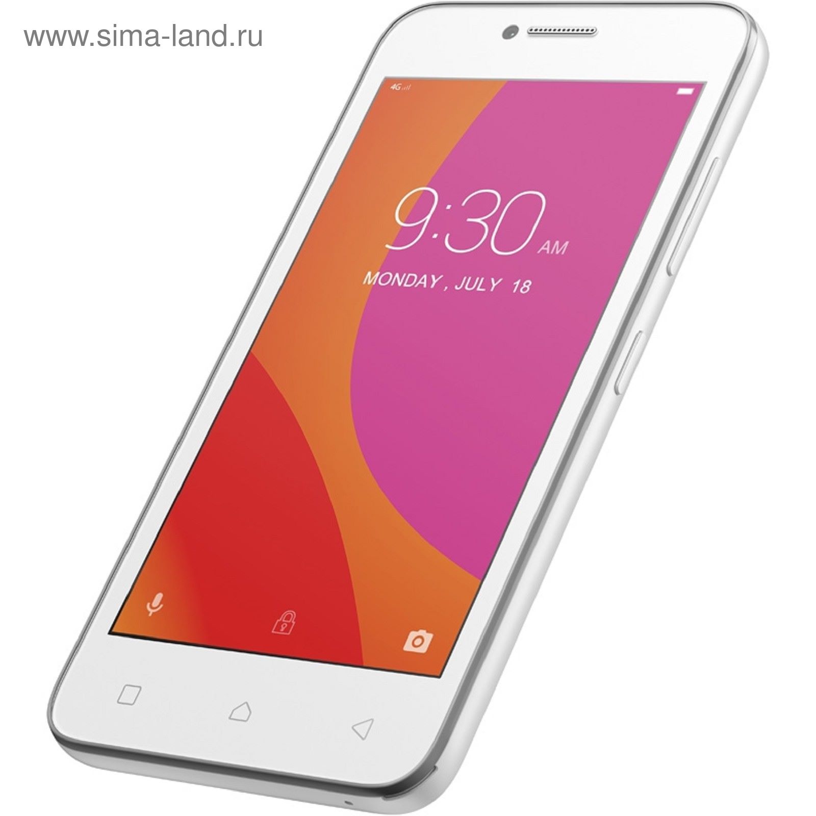 Смартфон Lenovo A2016A40 белый LTE 2sim