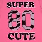 Комплект для девочки (фуфайка, брюки) "80 cute", рост 158-164 см (42), цвет розовый/серый (арт. Р257833_Д) - Фото 6