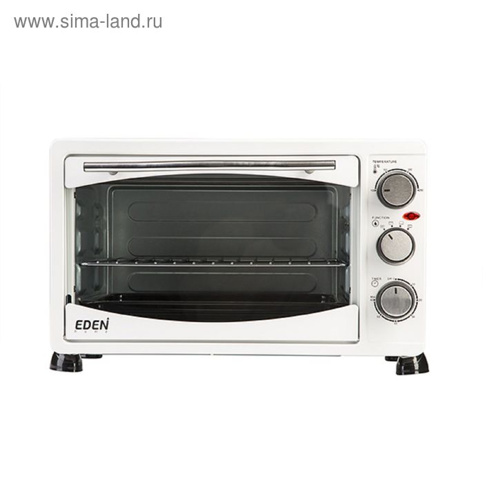 Мини-печь Eden GH-23, 1500 Вт, 3 режима, 25 л, белый - Фото 1