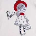 Костюм для девочки (джемпер, брюки) "Красная шапочка", рост 98 см (26), цвет молочный/тёмно-синий (арт. Р648541_Д) - Фото 6