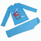 Пижама для мальчика "С мёдом", рост 134-140 см (34), цвет голубой (арт. Р228444_Д) - Фото 1