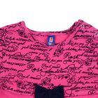 Платье для девочки "Кафе Париж", рост 110-116 см (30), цвет розовый (арт. Р718598_Д) - Фото 2