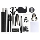 Набор настольный Dolce Office, 17 предметов, вращающийся, чёрный - Фото 2