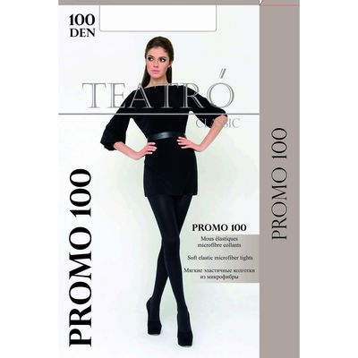 Колготки женские Promo 100 den, цвет чёрный (nero), размер 2