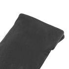 Перчатки женские, комбинированные, матовые, размер 6,5, чёрные - Фото 3