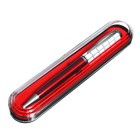 Ручка подарочная, шариковая "Мозаика" в пластиковом футляре, поворотная, бордово-белая - фото 8211989