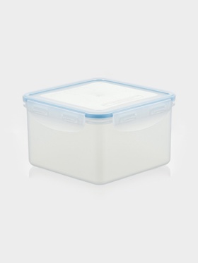 Контейнер для хранения еды Good & Good, 1.25 л, с герметичной крышкой, пластик, прозрачный