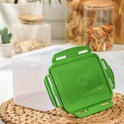 Контейнер пищевых Good & Good, с герметичной крышкой , 2,2 л, цвет прозрачный, крышка МИКС - Фото 3