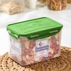 Контейнер пищевых Good & Good, с герметичной крышкой , 2,2 л, цвет прозрачный, крышка МИКС - Фото 7