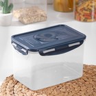 Контейнер пищевых Good & Good, с герметичной крышкой , 2,2 л, цвет прозрачный, крышка МИКС - Фото 9