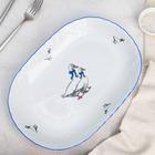 Блюдо овальное Cmielow «Рококо. Гуси», 29×20 см - Фото 2