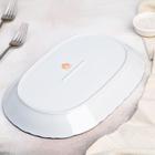 Блюдо овальное Cmielow «Рококо. Гуси», 29×20 см - Фото 3