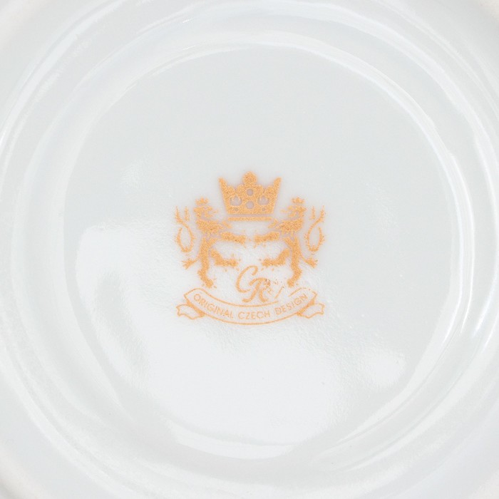 Чайный сервиз на 6 персон «Рококо. Гуси», 12 предметов: чашка 220 мл, блюдце d=15,5 см - фото 1909756363