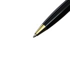 Ручка подарочная, шариковая "Босс" в кожзам футляре, поворотная, чёрная с золотом - Фото 4