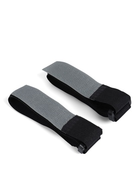 Зажим-липучка для лыж, узкий, серый, чёрный 1678266