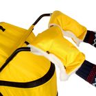 Санки детские прогулочные модели, цвет жёлтый - Фото 4