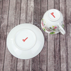 Набор чайный Доляна «Томная роза», на 2 персоны, чашка 230 мл, блюдца - Фото 5