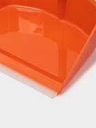 Щётка для пола с совком «Ленивка», 19,5×25×90 см, оранжевая - Фото 5