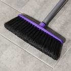 Щётка для пола с совком «Ленивка. Люкс», фиолетовая - Фото 4