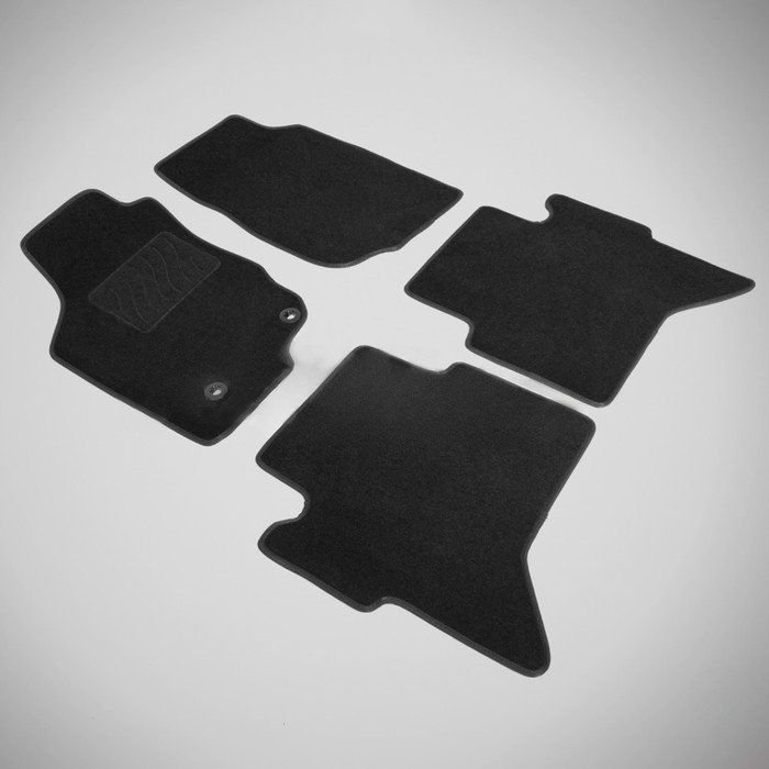 Ворсовые коврики для Toyota HILUX, 2012-2015 - Фото 1
