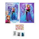 Аппликация "Настоящее волшебство", Холодное сердце, пайетки, блестки, стразы, А4 - Фото 2