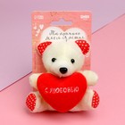 Мягкая игрушка-подвеска «С Любовью», медведь - Фото 4