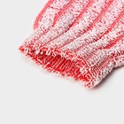 Мочалка - варежка для тела массажная Доляна, 19×11 см, жёсткая, цвет МИКС - Фото 4