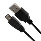 Кабель Luazon, miniUSB - USB, 1 А, 0.5 м, только для зарядки, чёрный - Фото 4