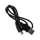 Кабель Luazon, miniUSB - USB, 1 А, 0.5 м, только для зарядки, чёрный - Фото 5