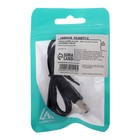 Кабель Luazon, miniUSB - USB, 1 А, 0.5 м, только для зарядки, чёрный - Фото 6