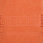 Полотенце махровое Fiesta Cotonn 70х130 см  оранж 400гр/м2, хлопок 100% - Фото 2