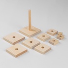 Детская пирамидка «Квадрат» - Фото 3