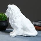 Фигура "Лев сидя малый" белый 26х14х25см - Фото 2