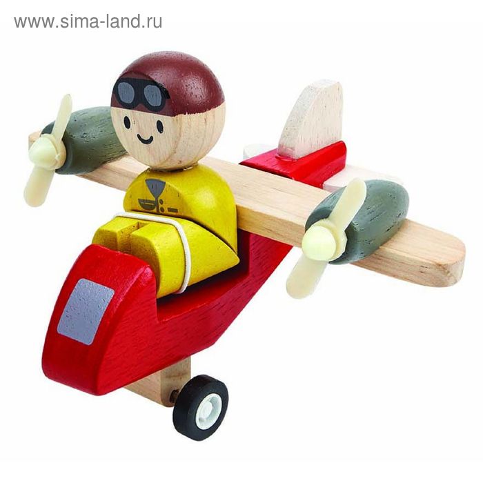 Игрушка «Самолётик с пилотом» - Фото 1