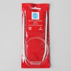 Спицы для вязания, круговые, тефлоновое покрытие, d=5мм, 100см - Фото 3