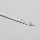 Крючок для вязания алюминиевый, d=3мм 15см - Фото 2