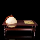 Журнальный столик с глобус-баром, d 40 см, 120 × 60 × 75 см - Фото 1