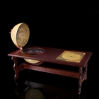 Журнальный столик с глобус-баром, d 40 см, 120 × 60 × 75 см - Фото 3